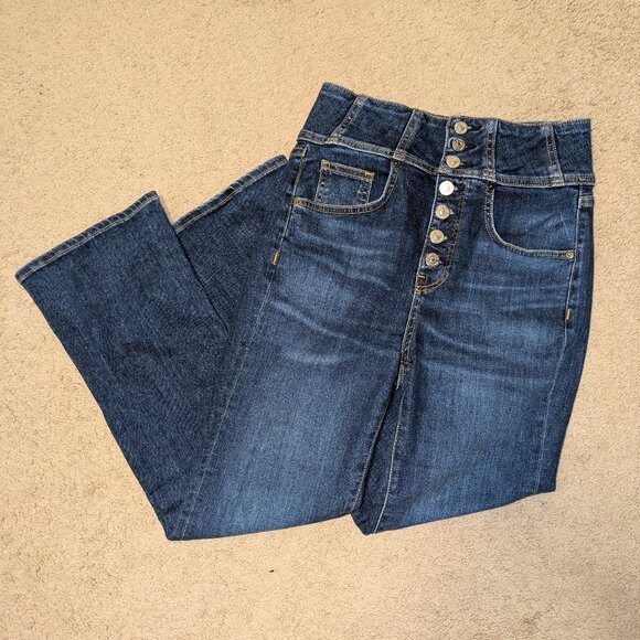Veronica Beard High Rise Crop Jeans - Picture 1 of 9